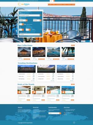 A very elegant and soothing website theme that is not only responsive and mobile ready but also comes with an integrated EAN API.