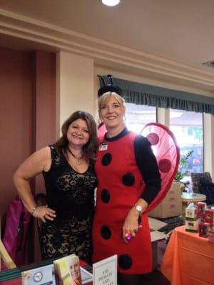 Kim P.  and Ana Maria at the breakfast club networking event 2013.  This pest control company is the best in town.