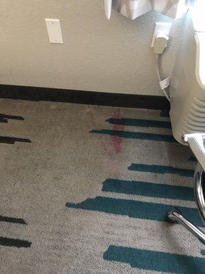 Carpet stains