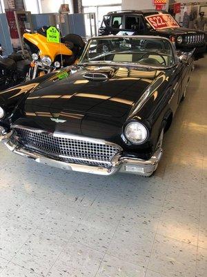 1957 Thunderbird with removable hardtop and in amazing condition!