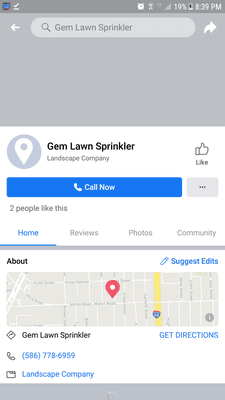 Gem Lawn Sprinkler