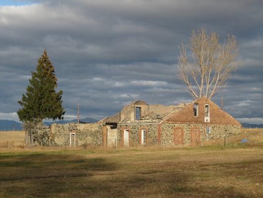 Not all of the buildings withstood the test of time...