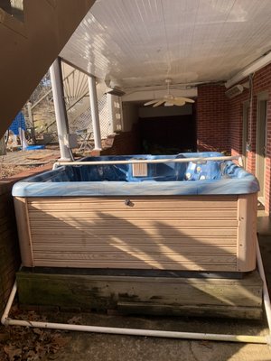 Hot tub demo