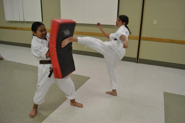 Karate held at the Rick Novack Community Center