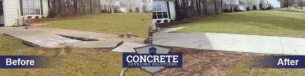 Concrete Driveway Raising