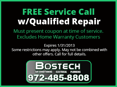 FREE Service Call with Qualifying Repair