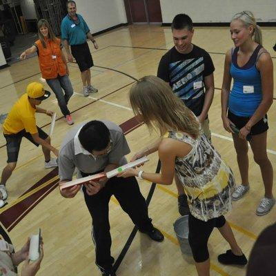 Students entering graduate school build relationships before hitting the books.