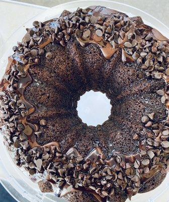 Chocolate chip Bundt