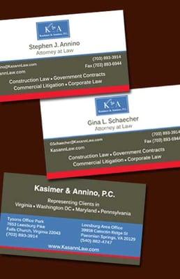 Services: Business cards