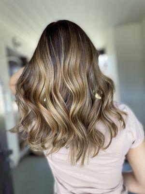 Hair balayage