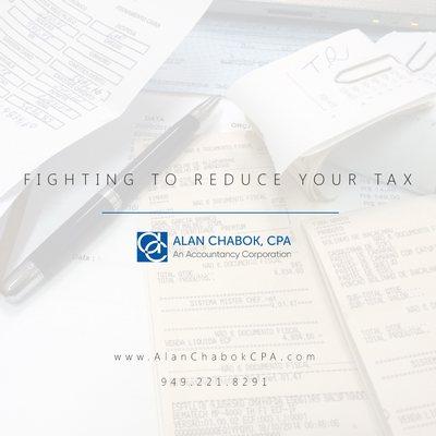 Fighting to reduce your tax