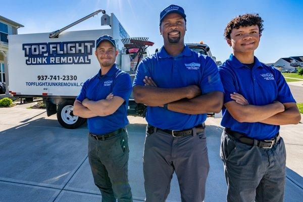 Top Flight Junk Removal team members