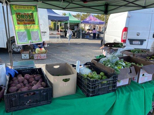 From Orosi California, which is above Visalia CA. Great selection of Asian Fruits & Veggies.