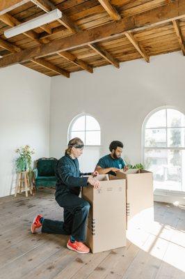 Moving Day! Father and Son Company