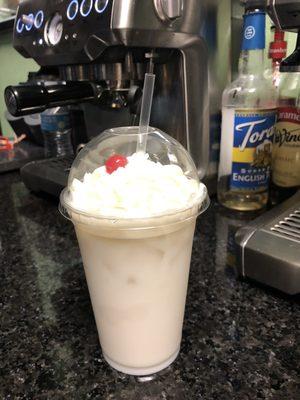 Coconut frappe