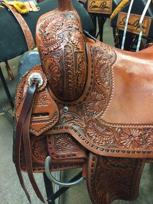 Beautiful custom handmade saddles