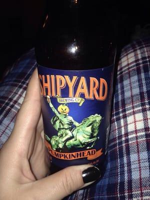 Shipyard pumpkin head beer