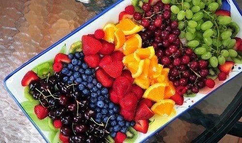 Grapes and berries