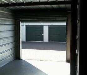 Interior of clean, spacious storage unit