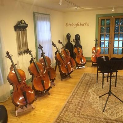 the cello showroom