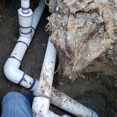 6" pipe repair