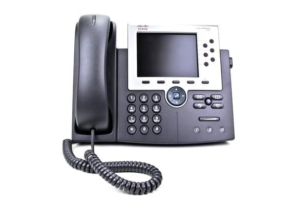 Cisco 7965 voice over iP (Voip) phone.