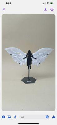 Agate Angel on Stand