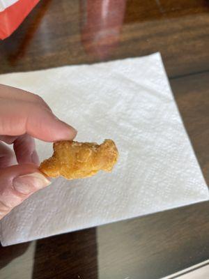 I can't believe they counted this as one of six nuggets!