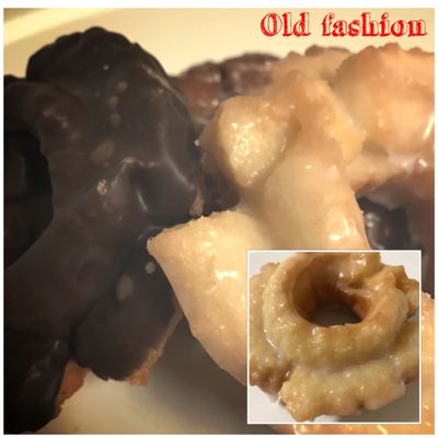 Buttercream glaze and chocolate old fashion !!