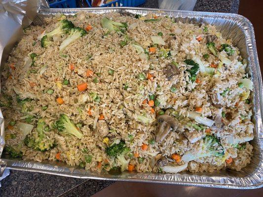 Vegetables fried rice