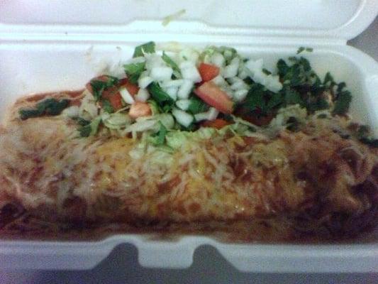 1st smothered burrito...mmm