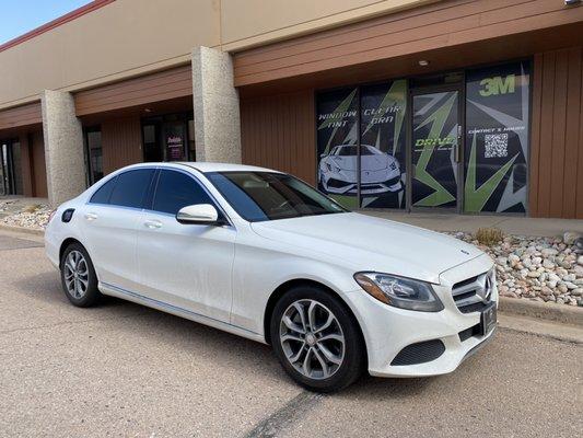 Mercedes window tint