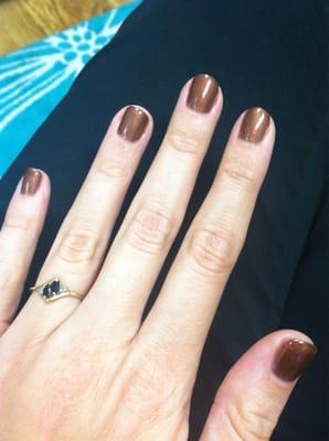 Chocolate Frost gel polish