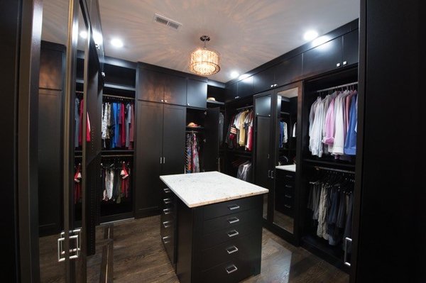 Black Master Closet, Hinsdale, IL