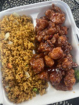 General Tsos Chicken Combo