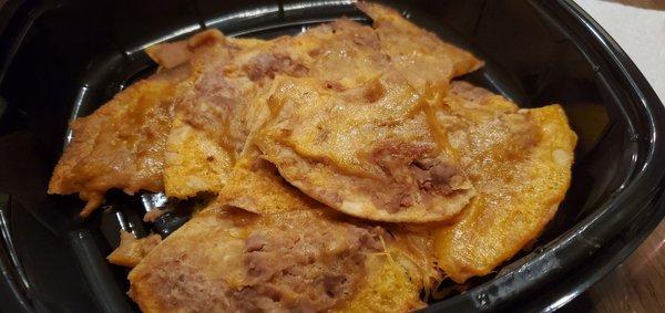 Nasty Bean and Cheese "Nachos"