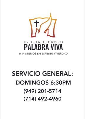 Te invitamos a nuestros servicios