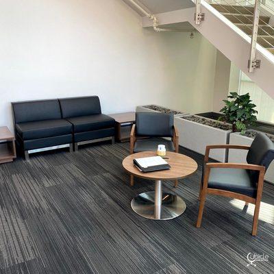 reception room furniture by cubicle and office