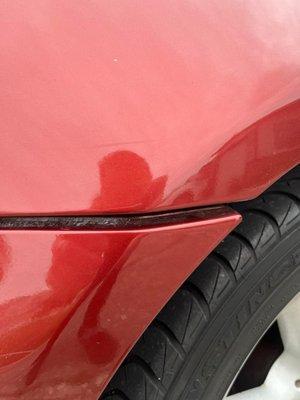 2001 BMW  Z3 Roadster 
 Bumper gap caused by 8 Flags