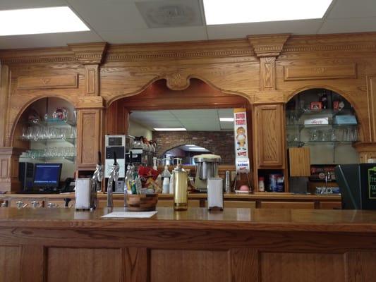 The soda fountain bar