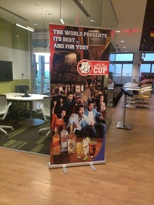 World Cup 2014 Roll Up - Designed and printed by Nexus+Digiprint