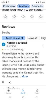 Other reviews