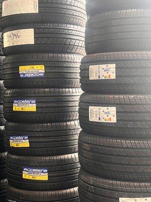 New and used tires