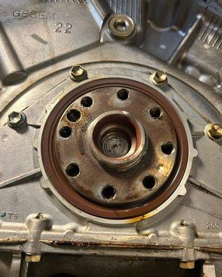 Leaking rear main seal