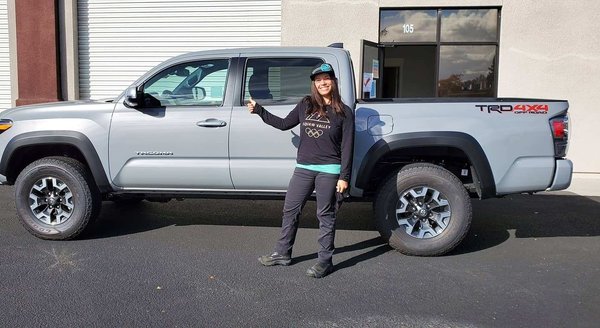 Can't wait to take my 2021 Toyota Tacoma to the snow!!  I love it!