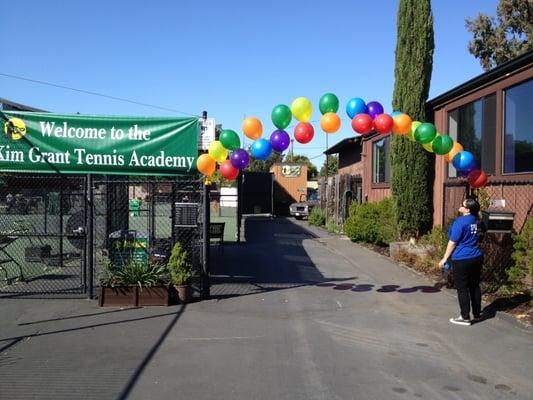 Summer Kick-off at the awesome Kim Grant Tennis Academy!