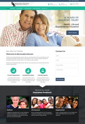 Website Design for a Jersey City based Insurance Brokerage.