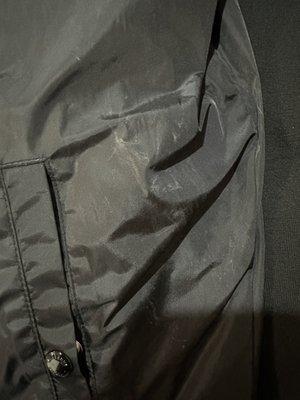 Same stains after dry cleaning