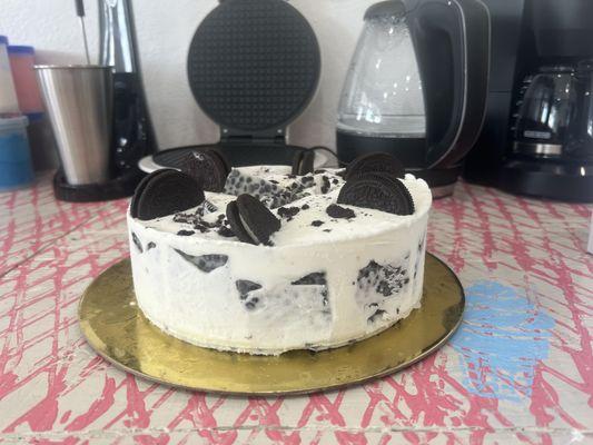 Hershey's cookies and cream ice cream cake