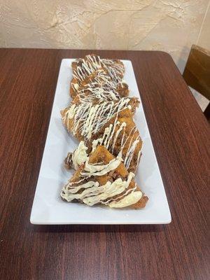 Homemade pumpkin scones- GLUTEN FREE! Our pastries are made fresh at The Leadership Center.